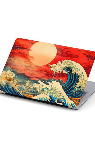 Lopard Macbook Air (M1) Kılıf 13.3 inç A1932-A2179-A2337 2020/2021 Parlak Ön Arka Kapak Koruma Vision Kılıf