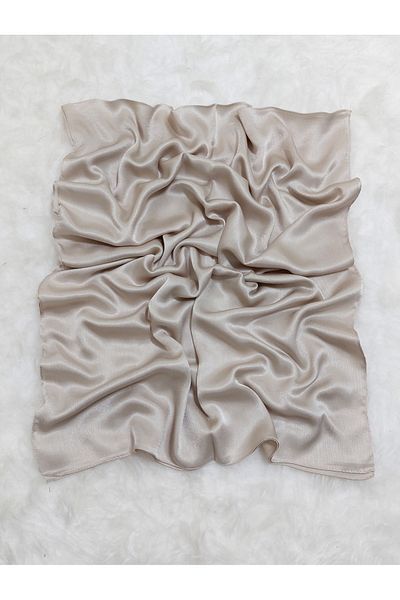 istanbul prensesleri Evening Dress Janjan Shiny Satin Textured Hijab Evening Dress Chiffon Shawl