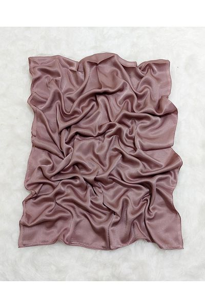 istanbul prensesleri Evening Dress Janjan Shiny Satin Textured Hijab Evening Dress Chiffon Shawl