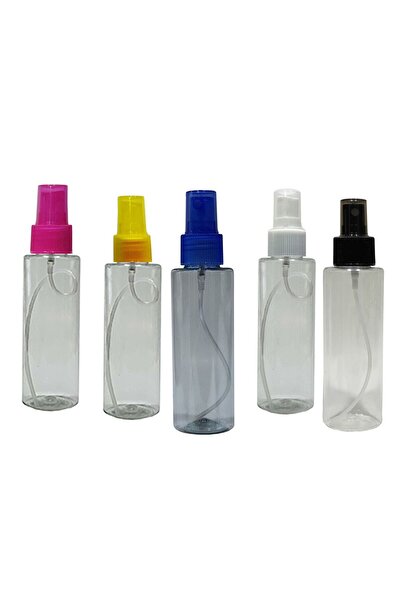 Paradise 25 Adet Sert Plastik 100ml Boş Sprey Kolonya,parfüm,genel bakım Deze...