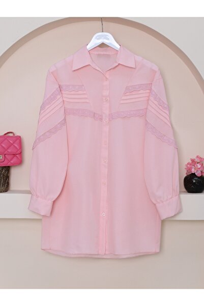 HİJABAYA Πουκάμισο με κουμπιά ώμου και μπροστινού μήκους