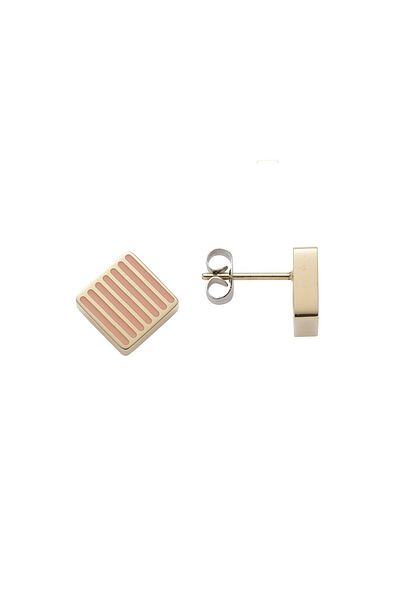 Energetix Magnetic Square Stainless Steel Earrings
