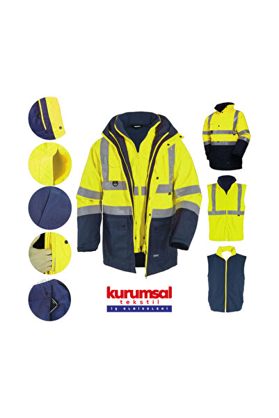 Kurumsal Tekstil 5+1 ÇOK AMAÇLI OXFORD İTHAL KUMAŞ SU GEÇİRMEZ MONT