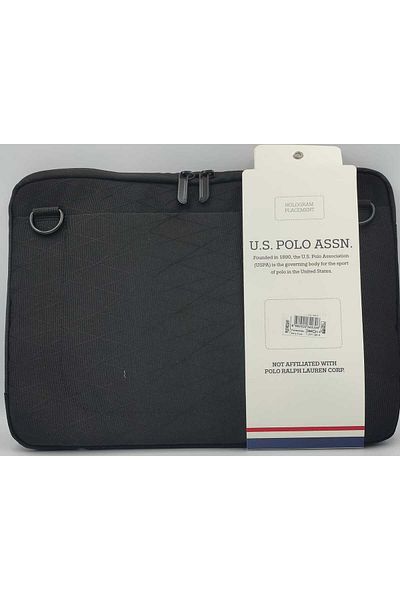 Sports US Polo Assn. حقيبة للجنسين متعددة الأقسام مع حجرة للكمبيوتر اللوحي والكمبيوتر المحمول