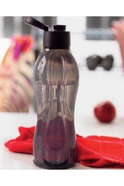 Tupperware Μαύρο μπουκάλι νερού 1 LT.