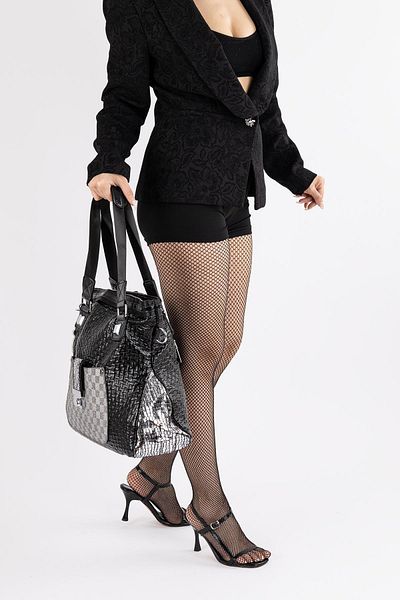 Getcho Madeli Women's Square Patterned Shoulder Bag and Crossbody Bag