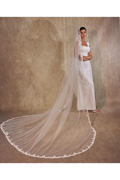 Simay Aksesuar D213 ÇİÇEK DANTEL DESENLİ DUVAK