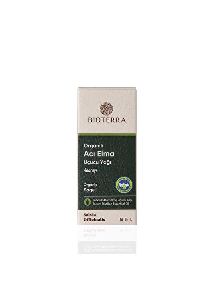 Bioterra Organik Acı Elma Uçucu Yağı (ADAÇAYI) 5 ml