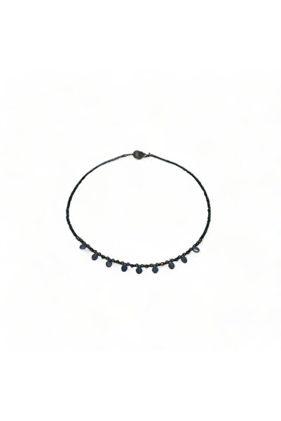 Hedea Sparkling Harmony Chalcedony Light Blue Bead Necklace