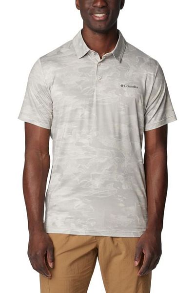 Columbia Men's Tech Trail™ Novelty Polo T-shirt Men's Ecru AE2215-278