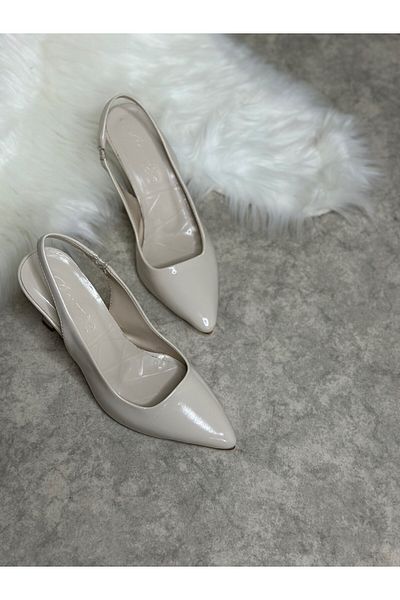 İmerShoes Pantofi de rochie de seară pentru femei, cu vârf ascuțit, fără model, subțiri, cu toc deschis, 101b