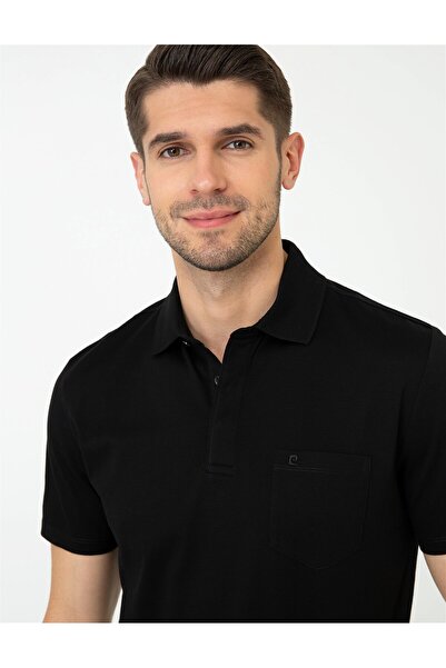 Pierre Cardin Erkek Siyah T Shirt Basic G021SZ011.000.1370051.VR046