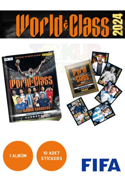 Panini FIFA World Class 2024 Çıkartma (Stickers) Albümü