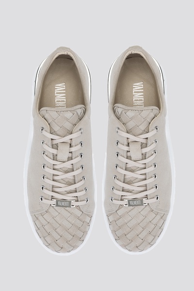 Valmenti Ανδρικά αθλητικά παπούτσια & αθλητικά παπούτσια από γνήσιο δέρμα σε μπεζ καστόρι Aletta