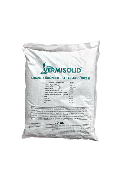 VERMİSOL Katı Solucan Gübresi 10kg