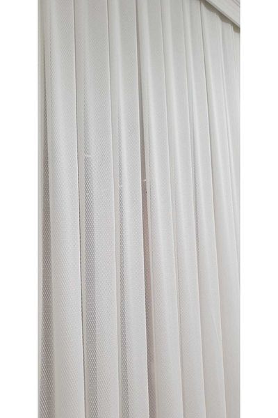 VANESSA PERDE New Season Neva Pattern Tulle Curtain for Living Room and Living Room 1/3 Pleated