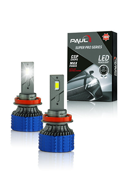 PAULLED Paul Süper Pro H11-h8-h9-h16 24.000 Lümen Güç Şimşek Etkili Odaklı Uf...