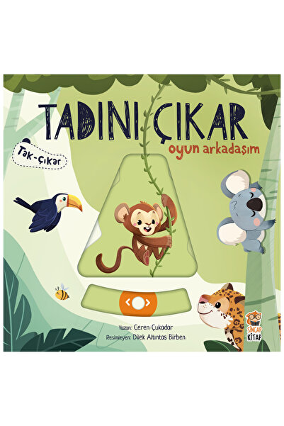 Sincap Kitap Tadını Çıkar Serisi /Oyun Arkadaşım /Tak-Çıkar Kitaplar 0-6 Yaş Eğitici Puzzle Kitap