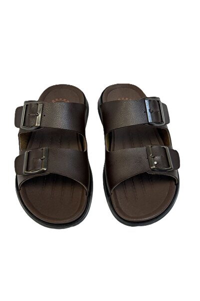 GEZER Кавказькі нековзні ортопедичні чоловічі капці з пряжкою