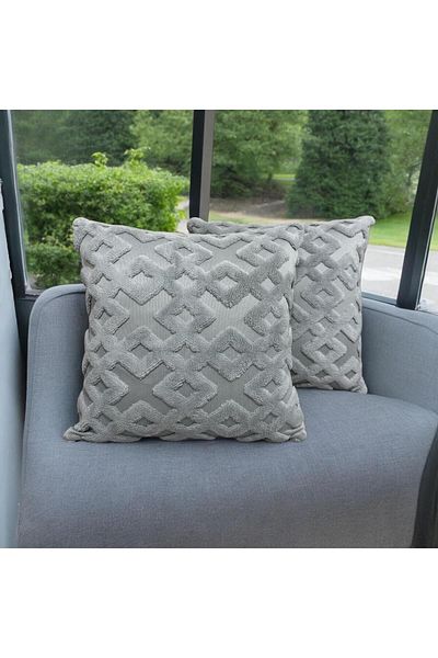 by ballı biocotton Set de 2 huse de pernă din pluș 3D Biocotton Dimensiune 45x45