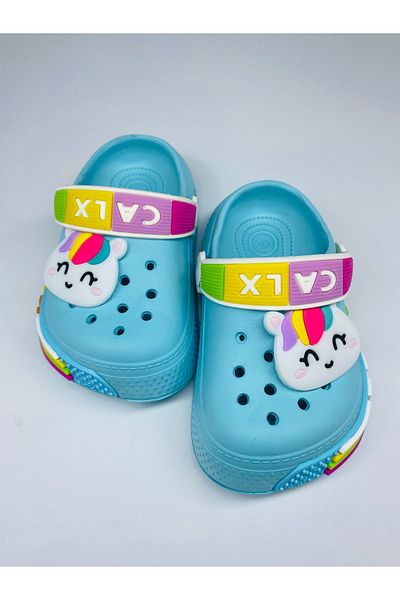 Calx Cat Figured Preschool Nursery Home School Pool Garden Children's Non-Slip Sole Eva Sandals Slippers
