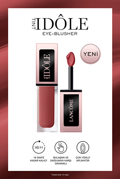 Lancome Idole Tint Çok Yönlü Likit Göz Farı & Allık 07 - Earth Red 3614274097931