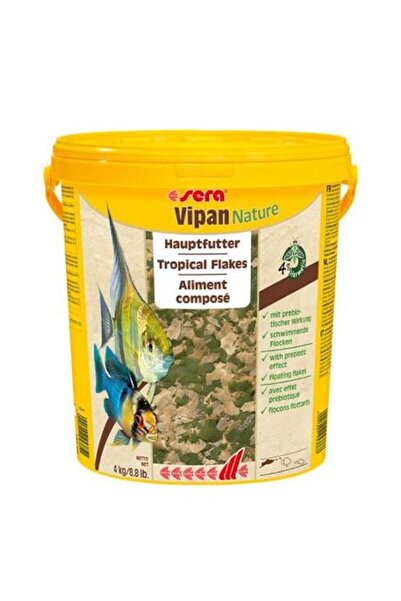 SERA Vipan Nature Serisi %4 Hermetia Böceği Içeren 100 Gr Pul Genel Balık Yemi