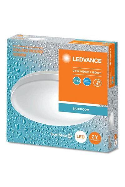 Osram Ledvance Ledvance 24W LED Floor Lamp with Sound Sensor 6500K White Light 32.5 cm Ceiling Luminaire