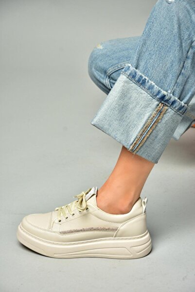 Fox Shoes S602003409 Бежеві спортивні кросівки