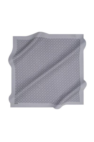 Aker Κασκόλ Elegance Monogram - 1090500 -971 - Γκρι