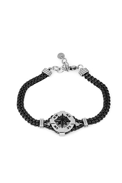 FERRO Black Steel Men's Bracelet FRJ10014A-G