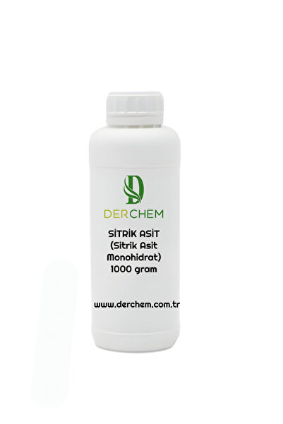 DERCHEM SİTRİK ASİT (SİTRİK ASİT MONOHİDRAT) 1 KG