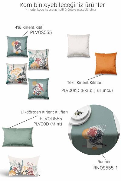 Pilloveland Rectangular Wren Patterned Double Sided Printed Suede Throw Pillow Cover