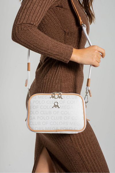 Çanta Trend MONOGRAM TANT DE DAME CU 3 COMPARTIMENTE 7 OCHIURI SI CUREA AJUSTABILĂ
