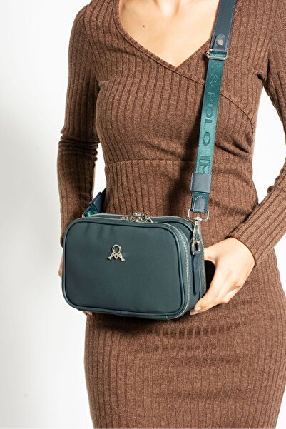 Çanta Trend Geanta de dama cu 3 compartimente si 7 compartimente cu curea reglabila