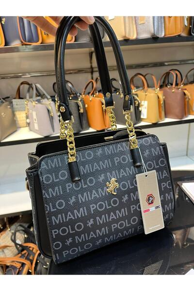 Çanta Trend GEANTĂ DE FEMEI MIAIMI POLO CU DETALII DE LANT