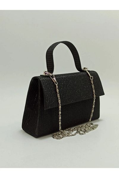 Çanta Trend Geantă de seară Çupra cu curea de lanț pentru femei (lățime 18 dimensiune 13 cm. Lanț de culoare argintie disponibil)