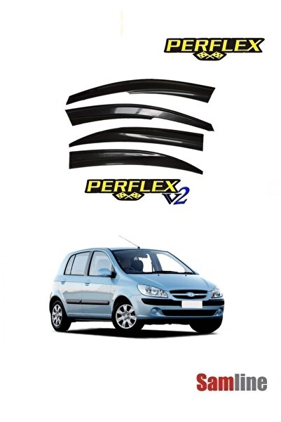 PERFLEX Hyundai Getz 2006 Modeller için Cam Rüzgarlığı Takımı 4'lü Set