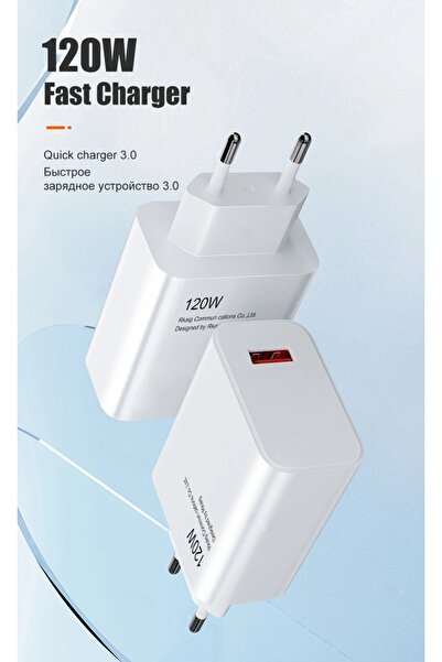 covercenter aksesuar dünyası Xiaomi Redmi Note 11 Pro 4.5g Uyumlu Turbo Hızlı Şarj Cihazı Aleti Type-C 120 Wolt