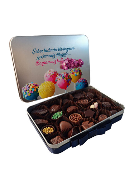 Frig Çikolata Belçika Çikolatası Bayram Çikolatası 300gr Special Metal kutuda...