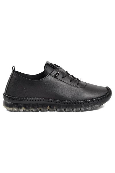 Voyager 9050 BLACK PANTOF DE VARĂ ORTOPEDICI DAILY DAILY DIN PIELE