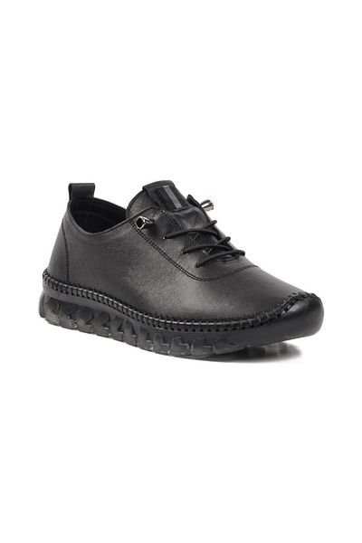 Voyager 9050 BLACK PANTOF DE VARĂ ORTOPEDICI DAILY DAILY DIN PIELE