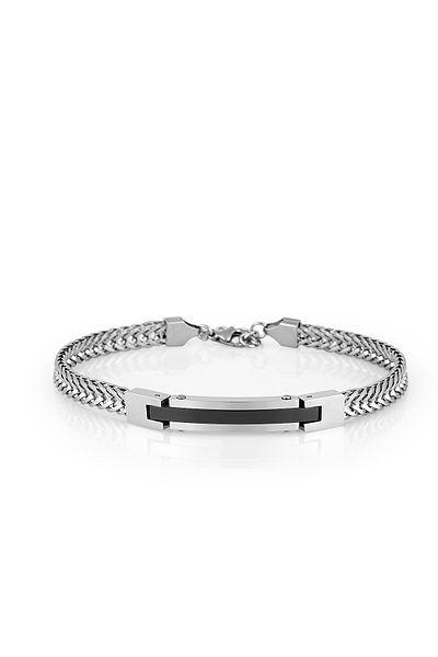 FERRO Silver Steel Men's Bracelet FRJ10021A-J