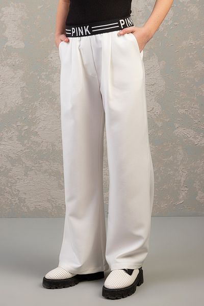 DMB BOYS & GIRLS Wide Leg Double Crepe 9-15 Years Old Wide Leg Girl's Trousers