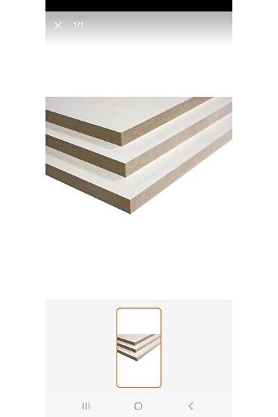 Berk Mdf plaka istenilen boyda