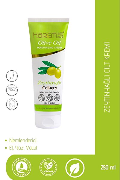 HAREM'S Harems Zeytinyağlı Tüp Krem 250 ml