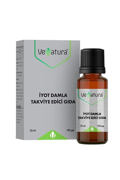 VeNatura 25 Ml Iodine Drops Food Supplement - Mfreyon00651