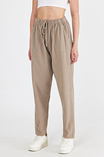 Dechers Women's Linen Pants AJ0606