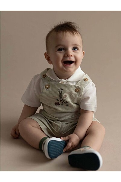 LC Waikiki KANZ Polo Yaka Tişört ve Salopet 2 'li Takım