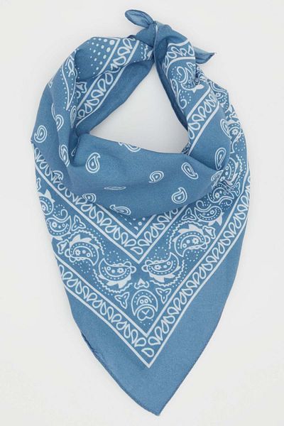 DeFacto Damen-Bandana aus gemusterter Baumwolle N7447AZ24SM